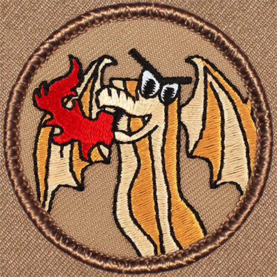 Bacon Dragon Patrol Patch Ð Scout Patch