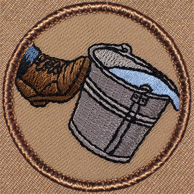 Kick The Bucket Patrol Patch Ð Scout Patch
