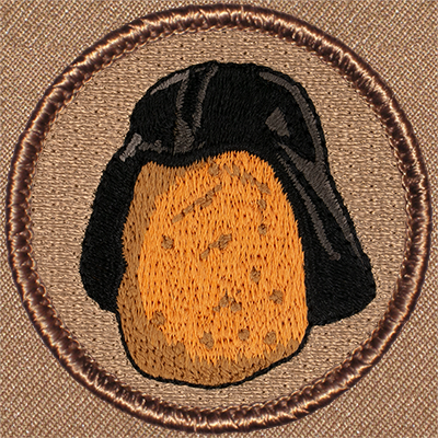 Darth McNugget Patrol Patch Ð Scout Patch