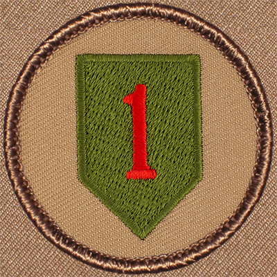Big Red One First Infantry Patrol Patch Ð Scout Patch