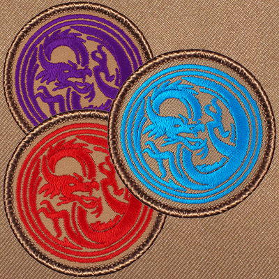 Chinese Dragon Patrol Patch