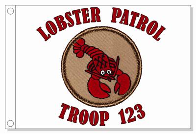 Lobster Patrol Flag