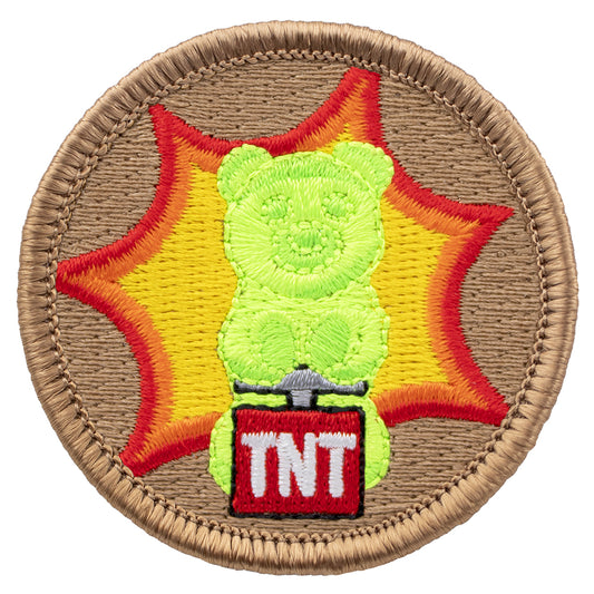 Exploding Gummy Bear Scout Patrol Patch