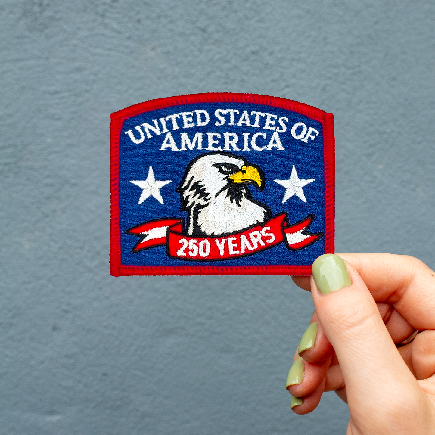 USA United States of America 250 Years Patch