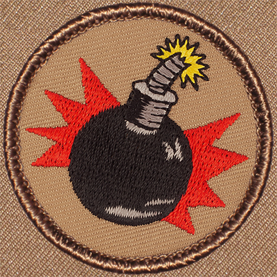 Bomb Patrol Patch Ð Scout Patch