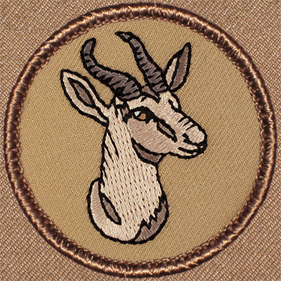 Gazelle Patrol Patch Ð Scout Patch