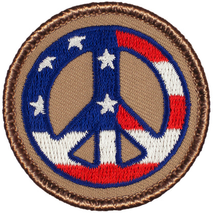 Peace Symbol Patrol Patch