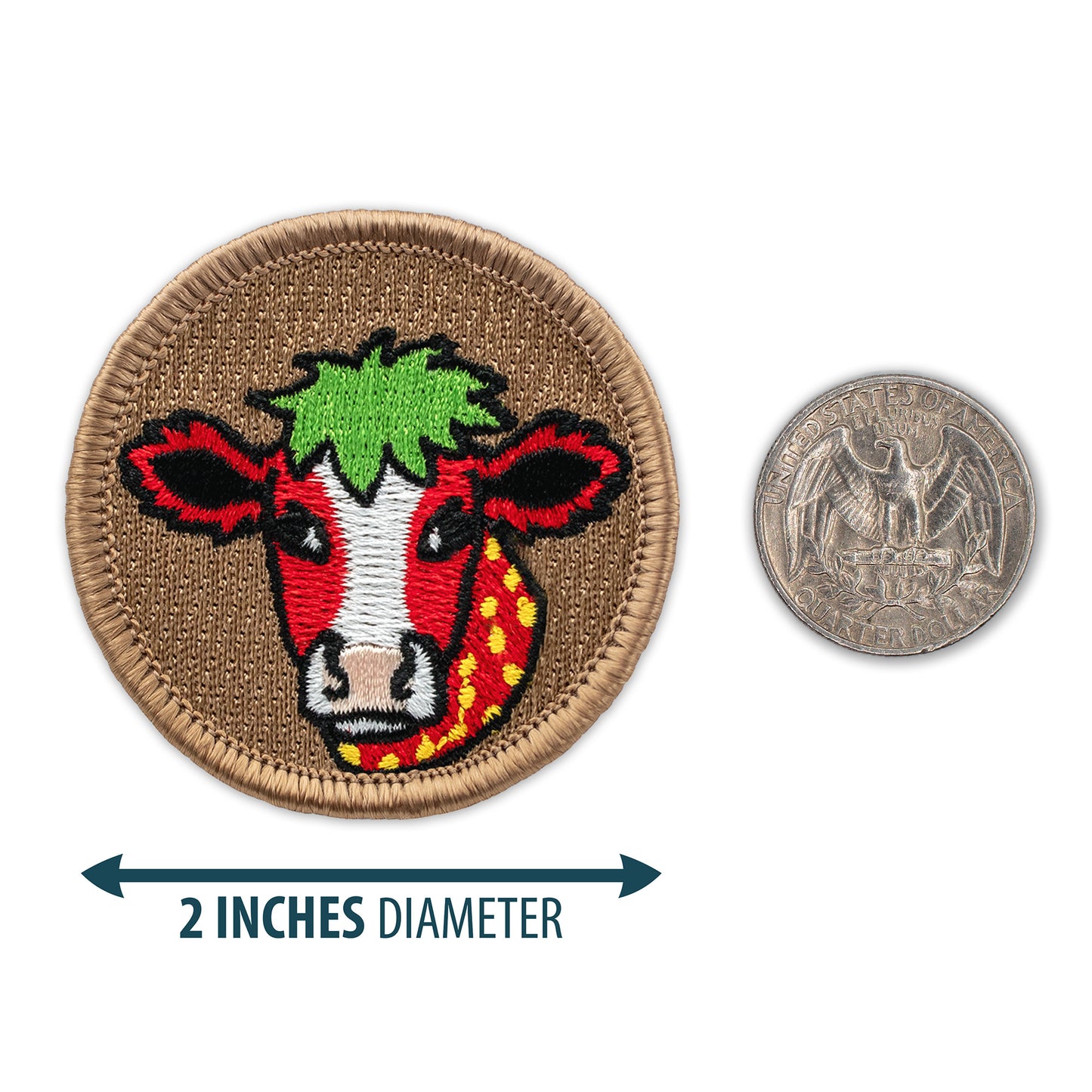 Strawberry Milk Cow Patrol Patch