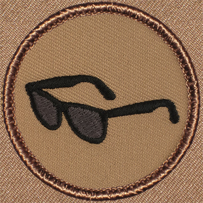 Sunglasses Patrol Patch Ð Scout Patch