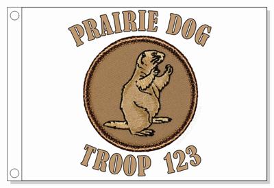 Prairie Dog Patrol Flag