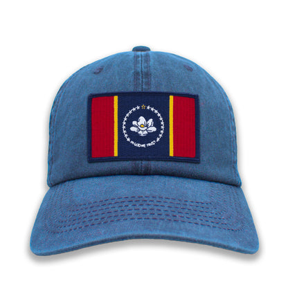 Mississippi State Flag Ball Cap or Trucker Hat