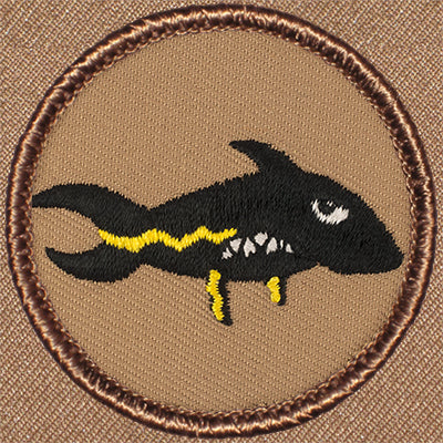Lightning Shark Patrol Patch Ð Scout Patch