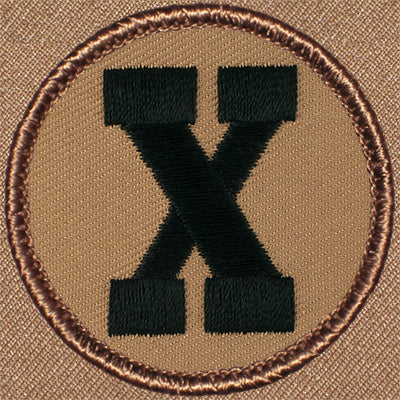 X Patrol Patch Ð Scout Patch