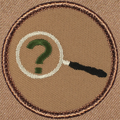 Missing Patrol Patch Ð Scout Patch