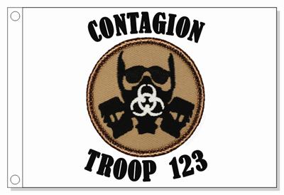 Contagion Patrol Flag
