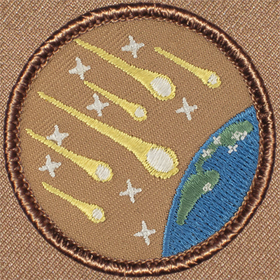 Meteor Shower Patrol Patch Ð Scout Patch