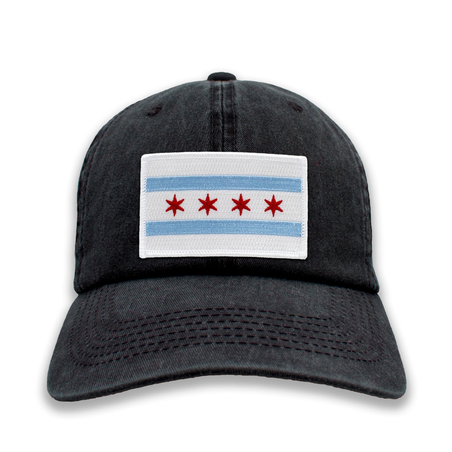 Chicago State Flag Ball Cap or Trucker Hat