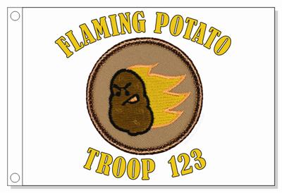 Hot Potato Patrol Flag