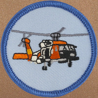 Jayhawk Helicopter Patrol Patch Ð Scout Patch