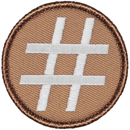 Hashtag Patrol Patch