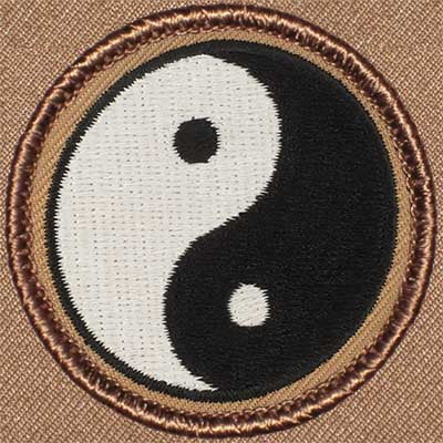 Yin Yang Patrol Patch Ð Scout Patch