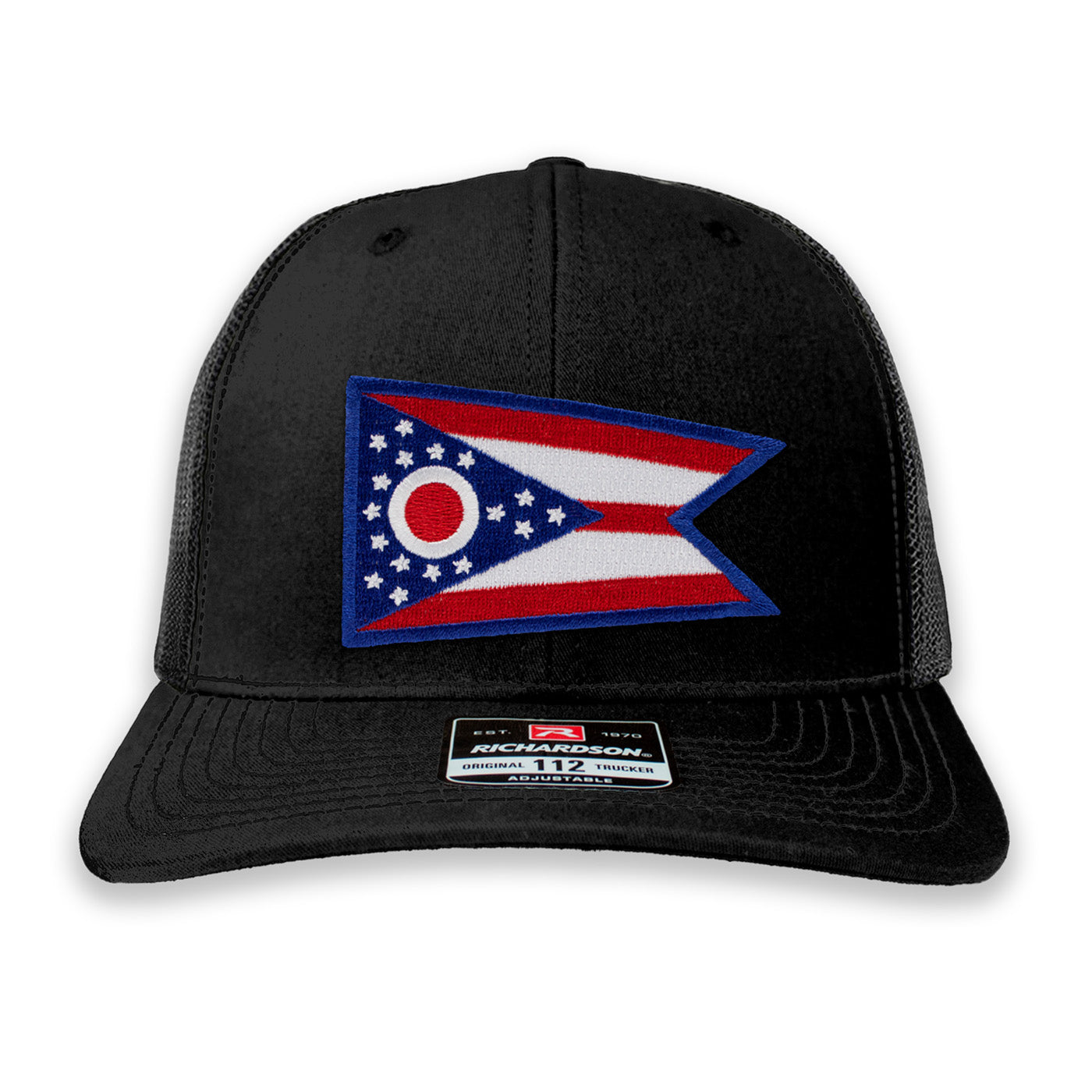 Ohio State Flag Ball Cap or Trucker Hat