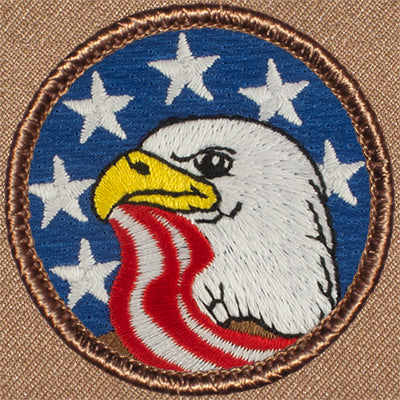 Patriotic Eagle 2013 Patrol Patch Ð Scout Patch