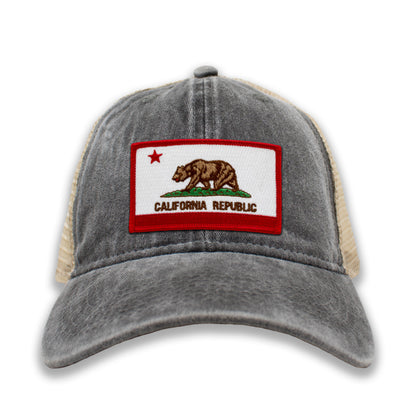 California State Flag Ball Cap or Trucker Hat