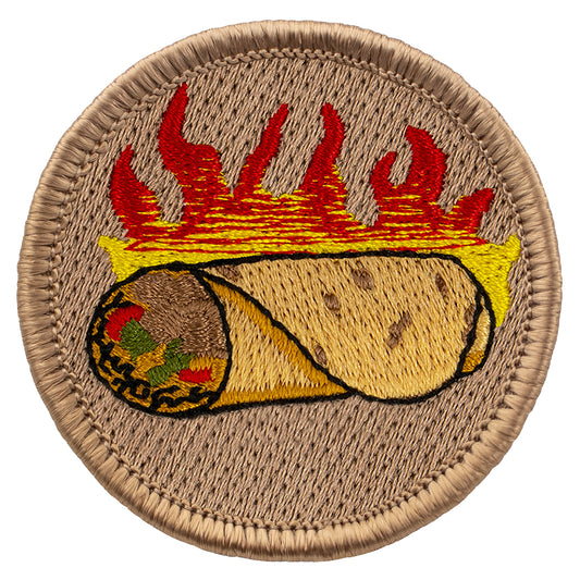 Flaming Burrito Patrol Patch