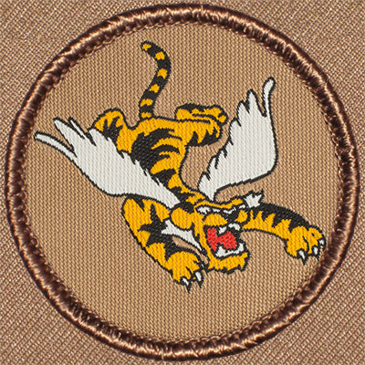 Flying Tiger Patrol Patch Ð Scout Patch