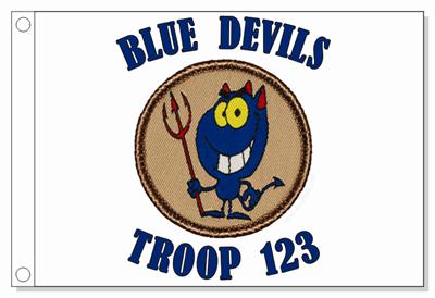 Blue Devil Patrol Flag
