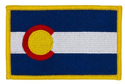 Colorado State Flag Patch