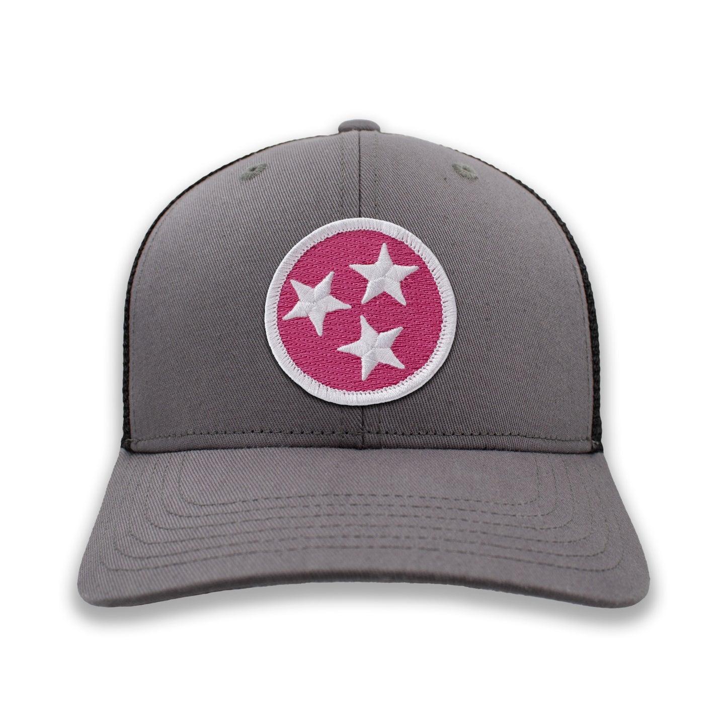 Pink & White Tennessee Tristar Ball Cap or Trucker Hat