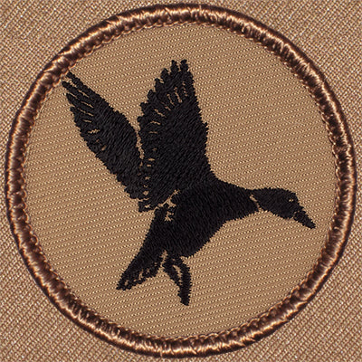 Duck Silhouette Patrol Patch Ð Scout Patch