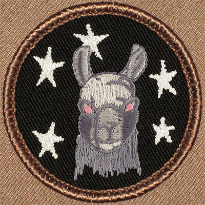 Space Llama Patrol Patch Ð Scout Patch