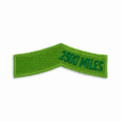 Miles Hiked Achievement Patches