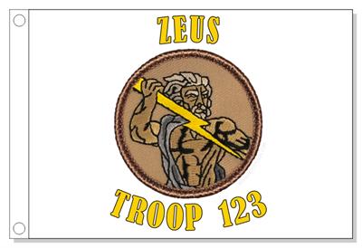 Zeus Patrol Flag