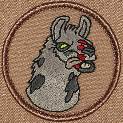 Zombie Llama Patrol Patch Ð Scout Patch