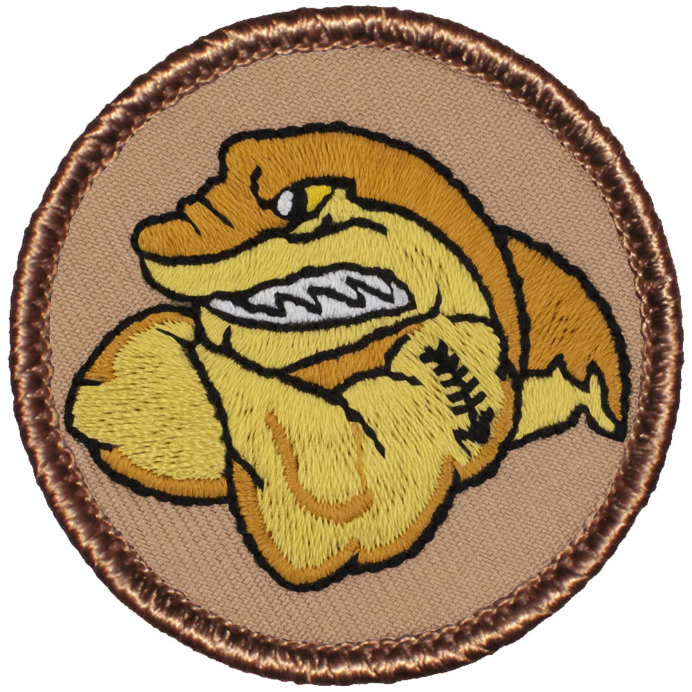 Muscle Shark Patrol Patch