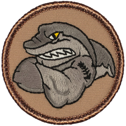 Muscle Shark Patrol Patch