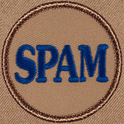 SPAM Patrol Patch Ð Scout Patch