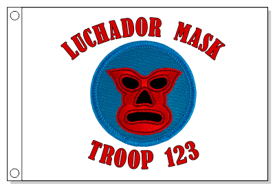 Luchador Patrol Flag