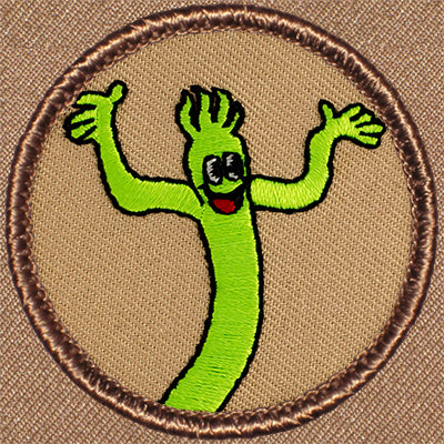 Tube Man Patrol Patch Ð Scout Patch