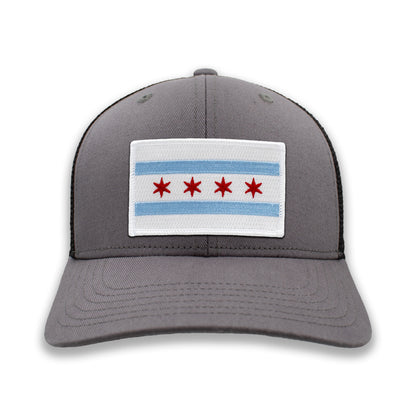 Chicago State Flag Ball Cap or Trucker Hat