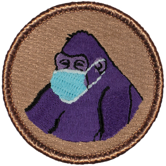 Purple Masked Gorilla Scout Patrol Patches