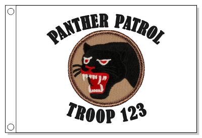 66th Infantry  Patrol Flag