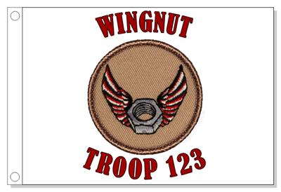 Wingnut Patrol Flag
