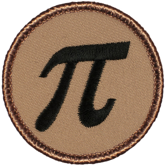 Pi Symbol Patrol Patch