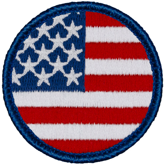 American Flag Scout Patrol Patches