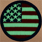 American Flag Patrol Patch